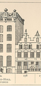 Herengracht 178, tekening Caspar Philips