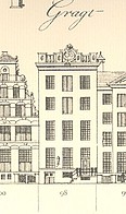 Herengracht 98 tekening Caspar Philips