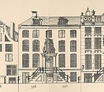 Herengracht 556, tekening Caspar Philips