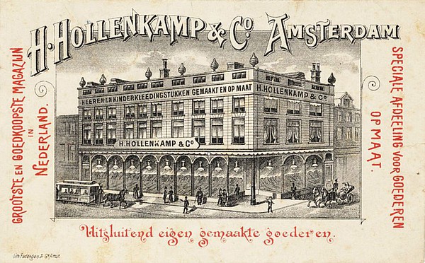 Keizersgracht 601 Hollenkamp 1895