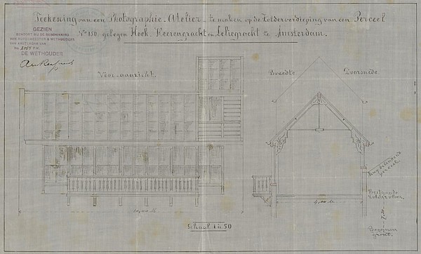 Herengracht 150 bouwtek Atelier 1884 PA