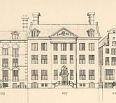 Herengracht 127, 1015 BG, tekening Caspar Philips