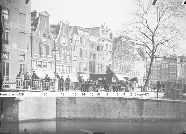 Koningsplein 02 - 20 1883 Douwes SAA met huisnr