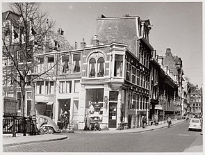 Keizersgracht 539-543 - Nieuwe Spiegelstraat 22 uit 1959