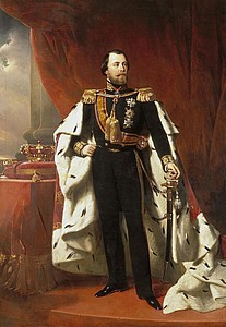 Koning Willem III Nicolaas Pieneman 1856