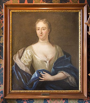 Nieuwe Herengracht 18, Schilderij van Sara Maria Trip (1693-1721)