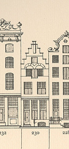 Herengracht 230, tekening Caspar Philips