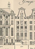 Herengracht 4, Tekening Caspar Philips