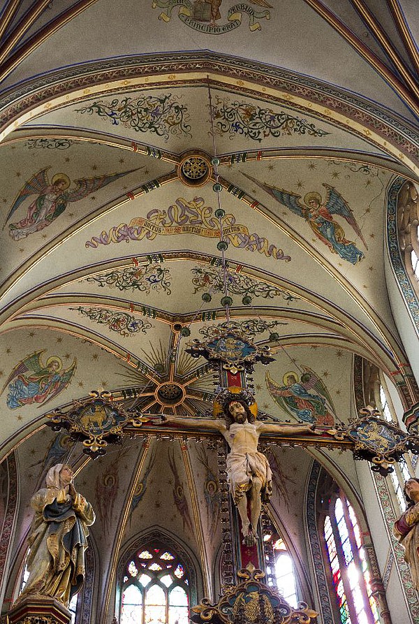 Singel 446, Kerk de Krijtberg, plafond1