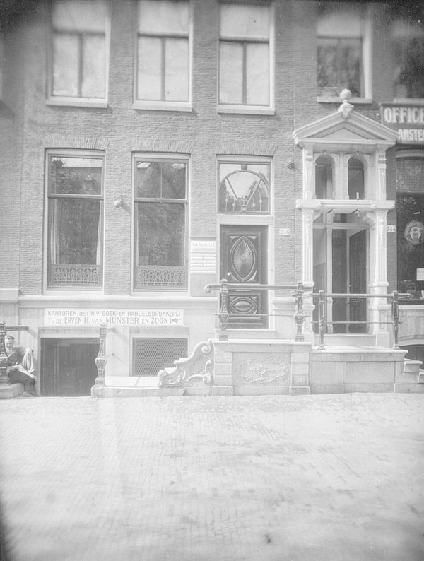 Herengracht 244-246 stoep voor 1928 RCE