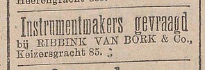 keizersgracht 085 Ribbink van Bork Het nieuws van den dag 24-07-1899