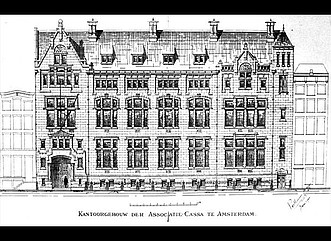 Herengracht 179-189, Tekening Associatie Cassa