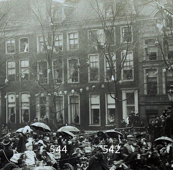 Herengracht 540 - 548 Wilhelmina 1901 Groot SAA