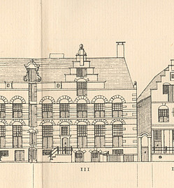 Herengracht 111, tekening Caspar Philips