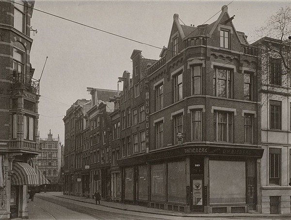 Herengracht 589 - 591 na 1909