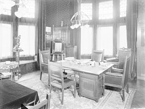 Keizersgracht 174-176 Foto kantoor binnen uit 1932