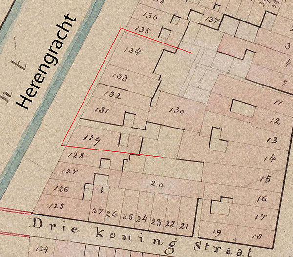 Herengracht 179-189 LL 1865 Buurt