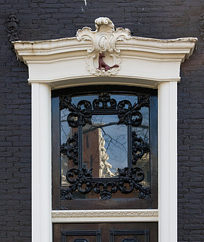 Herengracht 93 snijraam
