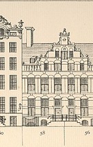 Herengracht 58 tekening Caspar Philips