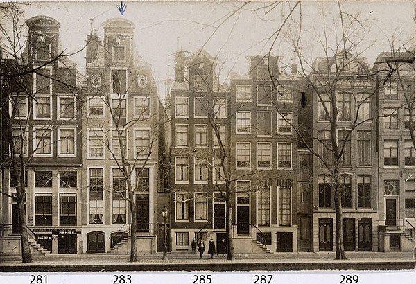 Herengracht 281-291 1910 SAA num