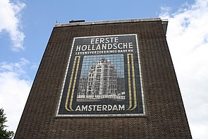 Reclame voor de "Eerste Hollandse" in Rotterdam