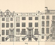 Herengracht  603, Tekening Caspar Philips