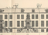 Herengracht 573, tekening Caspar Philips