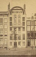 Herengracht 192, Foto Gebroeders Douwes (uitgever) uit 1885