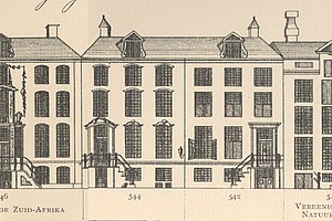 Herengracht 542, tekening Caspar Philips