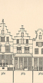 Herengracht 363, Tekening Caspar Philips