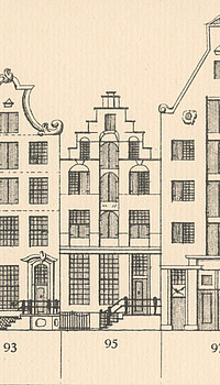 Herengracht 95 tekening Caspar Philips
