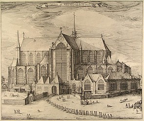 St. Catharina of Nieuwe Kerk, Amsterdam rond 1613, Claes Jansz Visscher