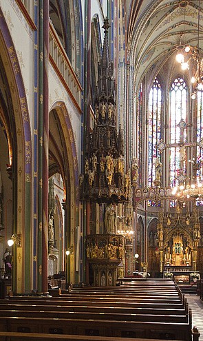 Singel 446, Kerk de Krijtberg, preekstoel