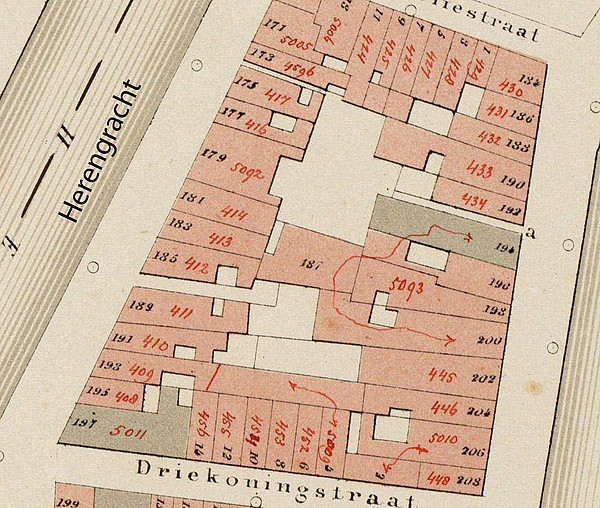 Herengracht 179-189 LL 1892 Buurt n