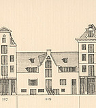 Herengracht 119, 1015 BG, tekening Caspar Philips
