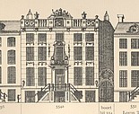 Herengracht 554, tekening Caspar Philips
