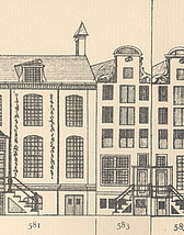 Herengracht 583, Tekening Caspar Philips
