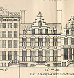Herengracht 346 , Tekening Caspar Philips