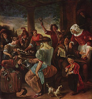 Jan Steen ‘Soo d'Ouden Songen...’.