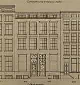 Herengracht 210-212, Huis voor afbraak, architect
