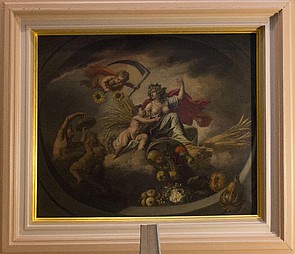 Herengracht 480 plafondschildering voorkamer van Gerard de Lairesse