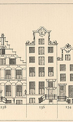 Herengracht 156 tekening Caspar Philips