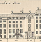 Herengracht 586, tekening Caspar Philips