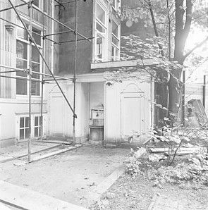 Herengracht 175 Achtergevel achterhuis 1973 RCE