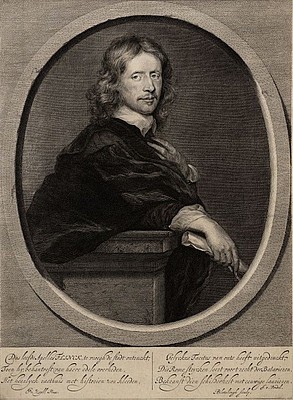 Govert Flinck getekend door Gerard Pietersz van Zijl en Abraham Blooteling