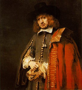Jan Six, geschilderd door Rembrandt in 1654