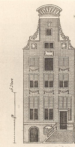 Herengracht 474 tekening Cornelis Danckerts 1680