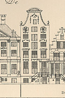 Herengracht 384  tekening Caspar Philips