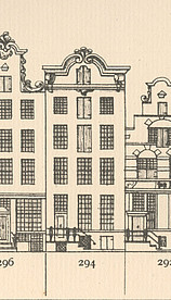 Herengracht 294 tekening Caspar Philips