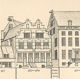 Herengracht 389, Tekening Caspar Philips